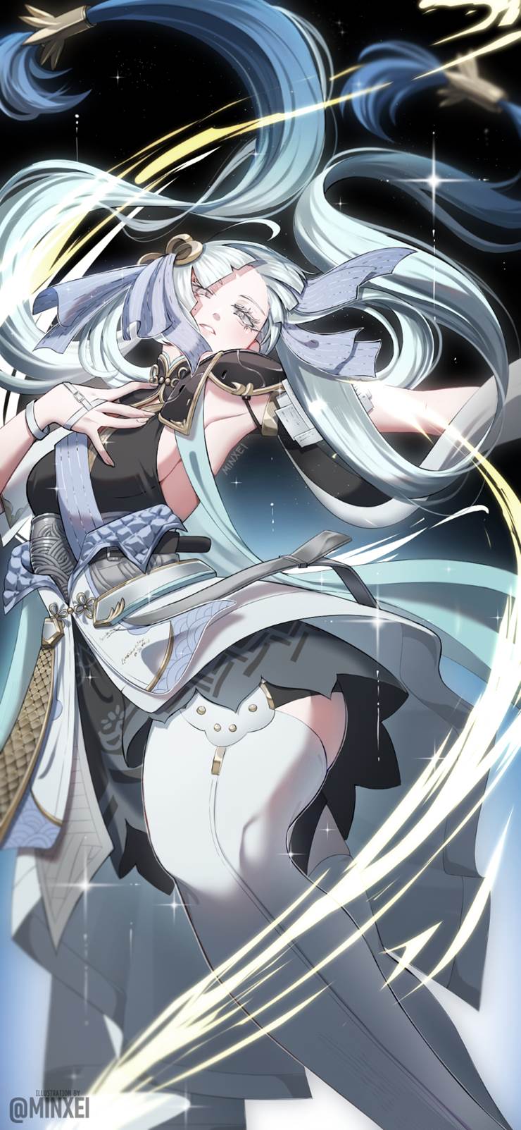 Wuthering Waves, white hair, Wuthering Waves 500+ bookmarks