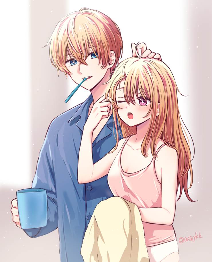 Aqua/Ruby, 我推的孩子, Ruby Hoshino, 吻, 我推的孩子5000收藏