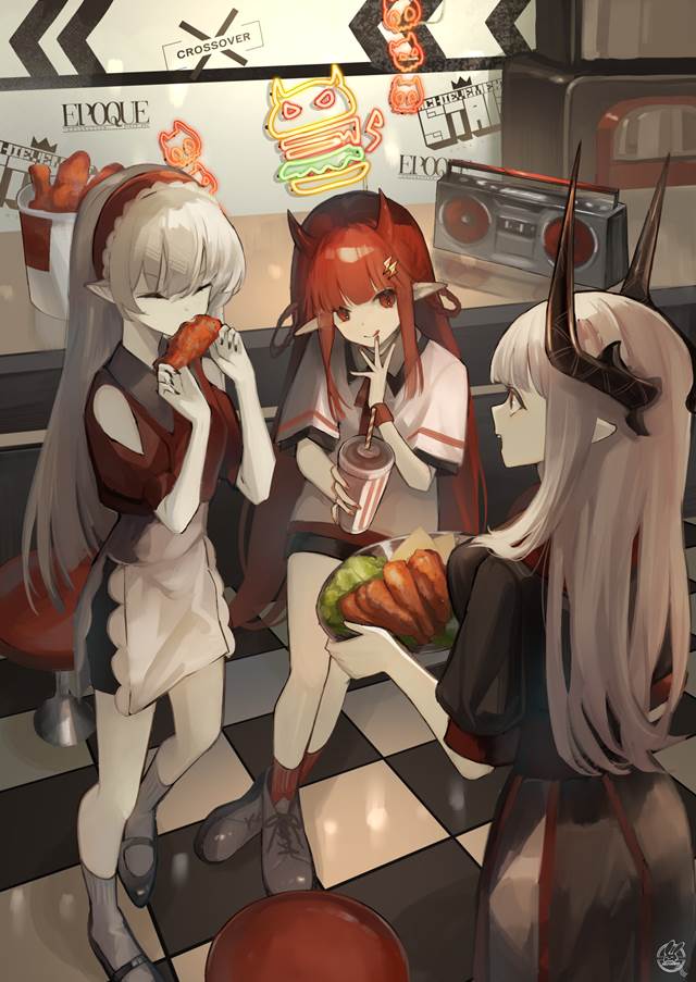 人物刻画真的好精彩_P站画师覚醒ヘモリーナ作品分享