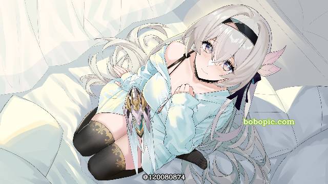 一张大腿,小女孩,崩坏：星穹铁道,欧派,壁纸,胸部,流萤,Firefly绘画图片