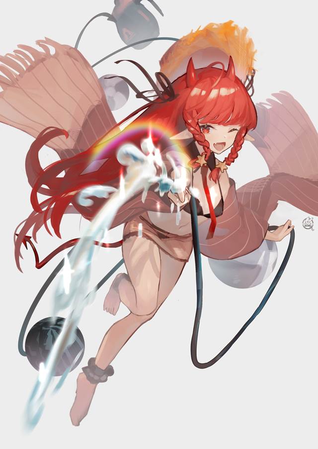 人物刻画真的好精彩_P站画师覚醒ヘモリーナ作品分享