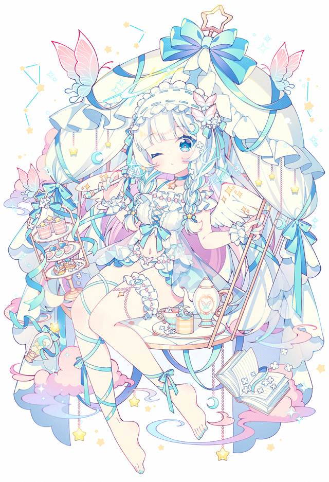 [pixiv]P站每日排行榜_7月4日热门美图TOP20精选
