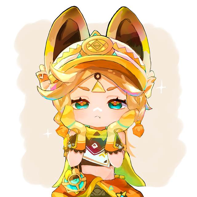 游戏《原神》卡齐娜Pixiv高清美图，纳茨卡延的年轻勇士