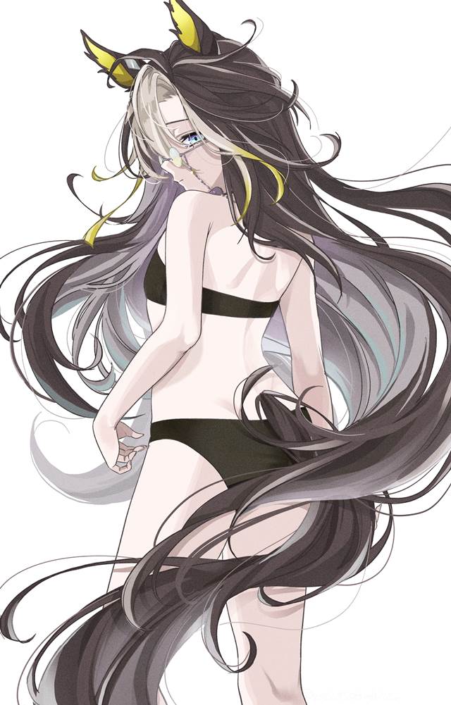 Uma Musume Pretty Derby, horse girl, swimsuit, bikini