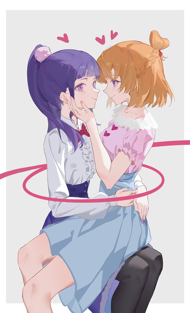 yuri, Mirai/Liko, 魔法使光之美少女, 朝日奈未来, 十六夜理子
