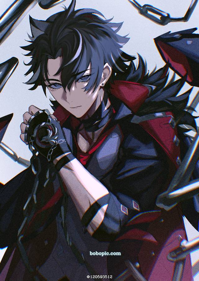 一张原神,莱欧斯利,Wriothesley绘画图片