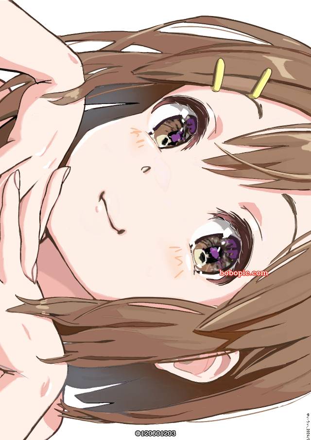 一张小女孩,平泽唯,轻音少女绘画图片