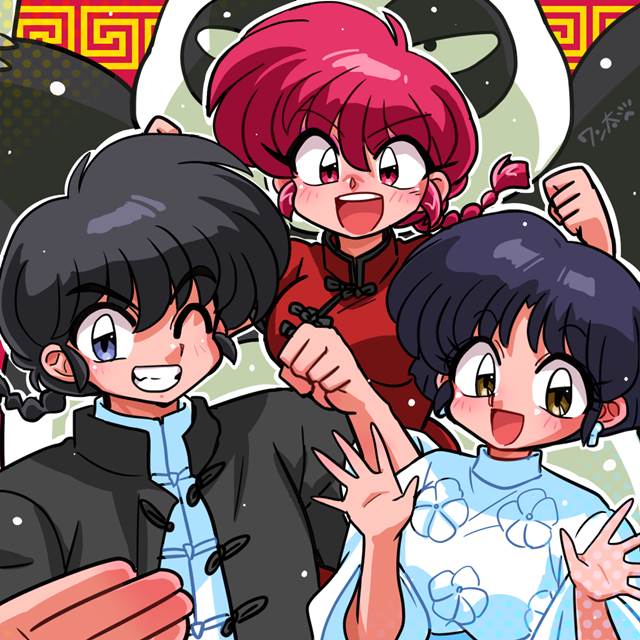 我就记得叫乱马1/2_P站画师ワン太作品分享