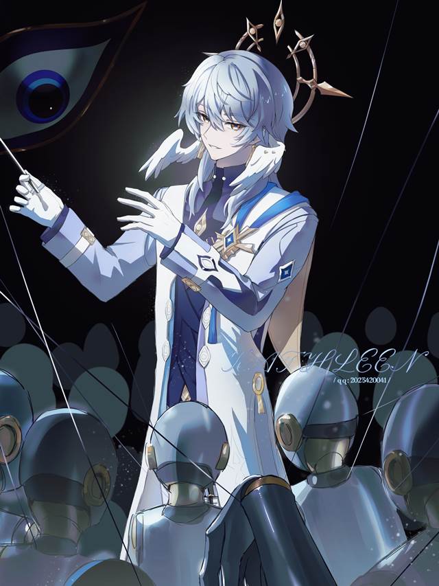 匹诺康尼最英俊的男人，星期日(星穹铁道)Pixiv美图