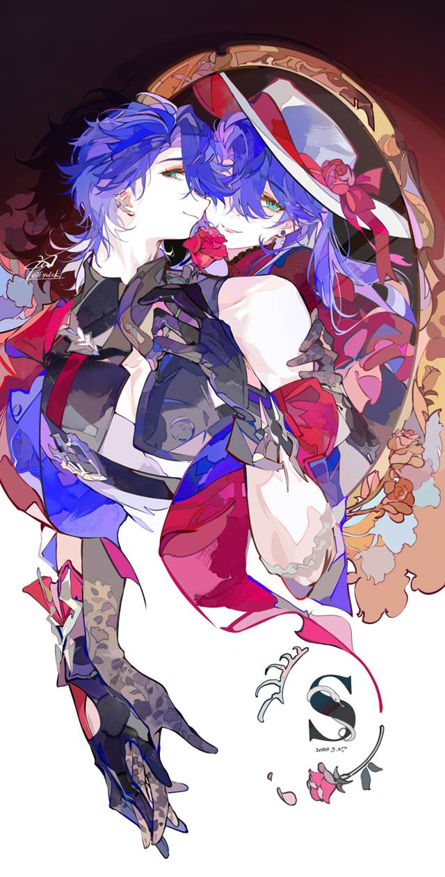 [pixiv]P站每日排行榜_7月22日热门美图TOP20精选