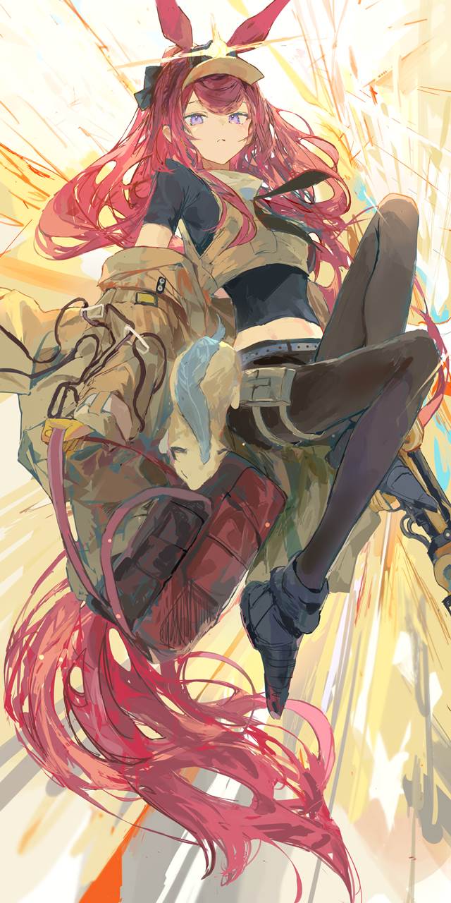 Arknights, Arknights, Ray (Arknights), black stockings, Arknights 1000+ bookmarks