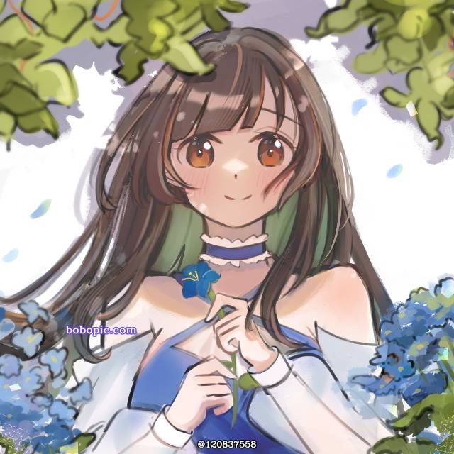 vtuber,小女孩,花铗镜,虚拟YouTuber,虚拟主播图片