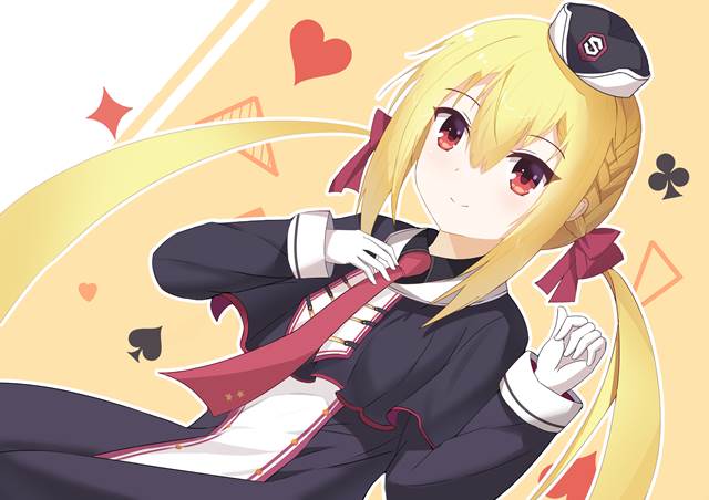 Yuzu-Soft, Nanami Arihara, girl, blonde, cute, uniform