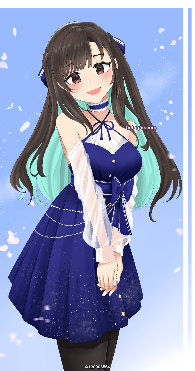 花铗镜,虚拟YouTuber,虚拟主播图片