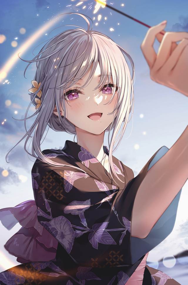 原创, 美人痣, yukata, 原创1000users加入书籤, 女孩子