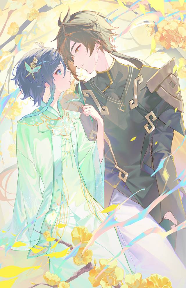 钟离×温迪