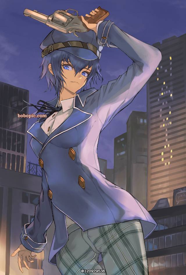 persona,女神异闻录,女神异闻录4,白钟直斗图片