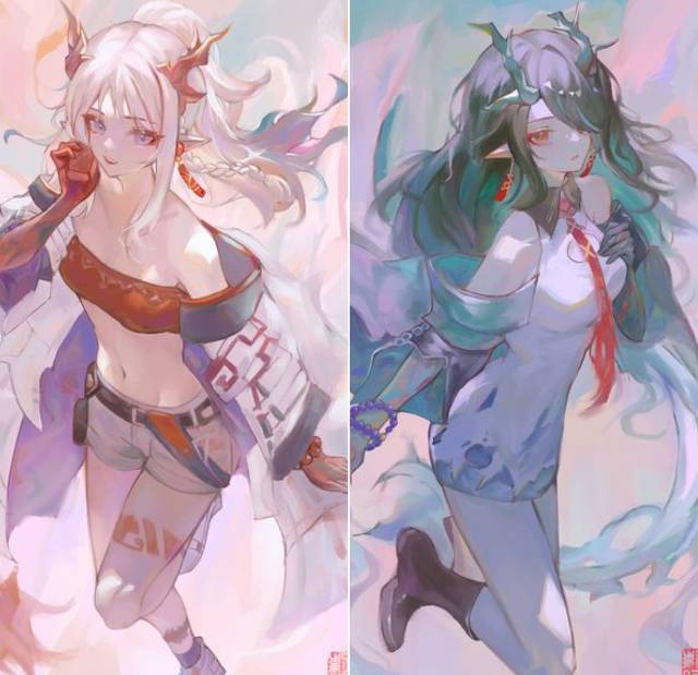 明日方舟, 年（明日方舟）, 夕（明日方舟）, Arknights, 女孩子