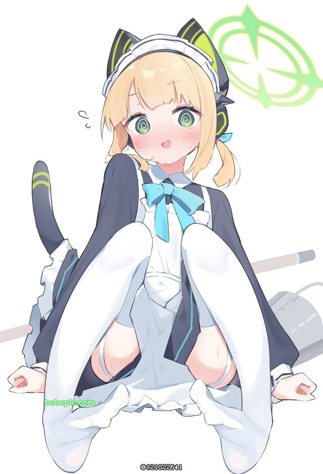 一张才羽绿,蔚蓝档案,Midori绘画图片