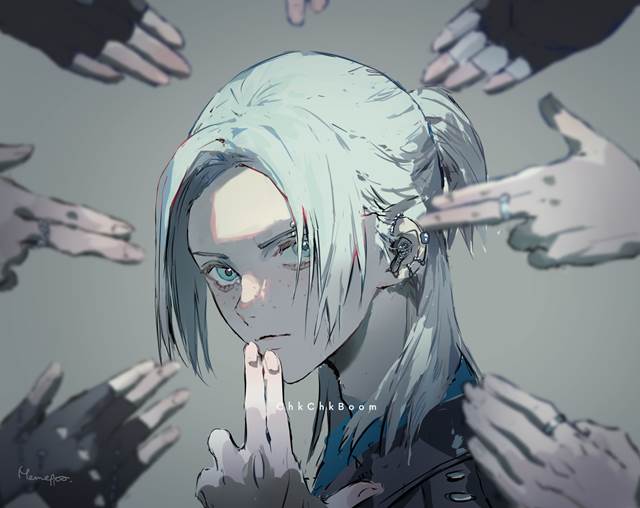 每一张神仙颜值_P站画师めめっぽ作品分享