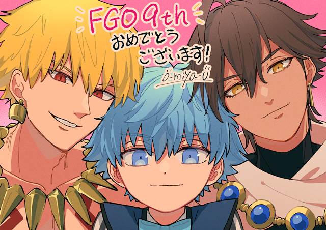 粉丝向欢乐时光，《Fate/GrandOrder》9周年P站同人美图分享