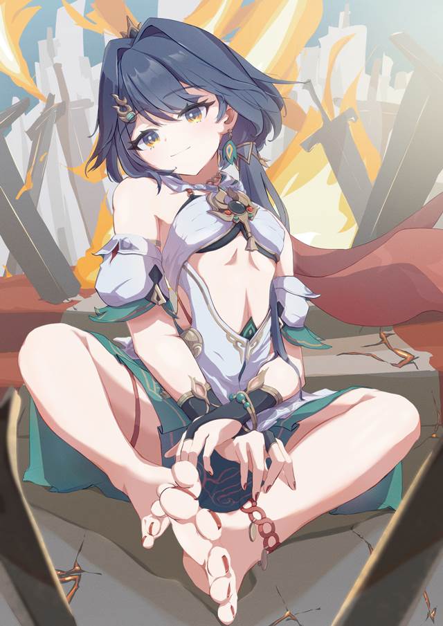 《崩坏：星穹铁道》云璃最新P站投稿，好美好可爱呢