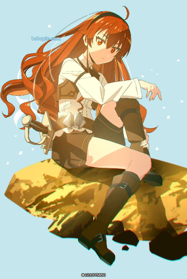 Mushoku Tensei, Eris Boreas Greyrat, 无职转生～到了异世界就拿出真本事～, breastplate