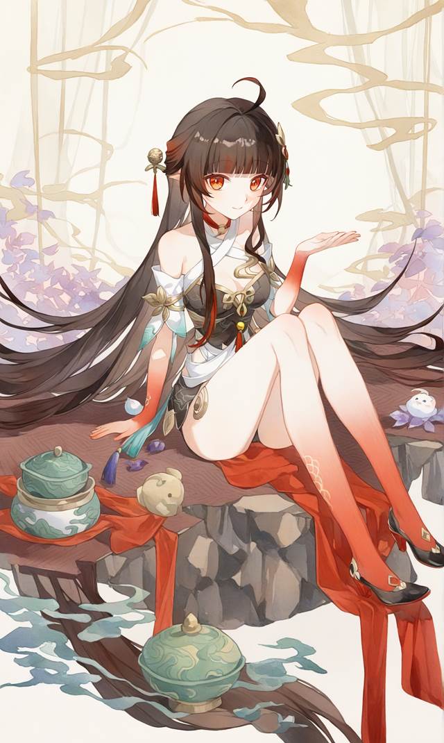 有那个味儿了_P站画师pomu作品分享