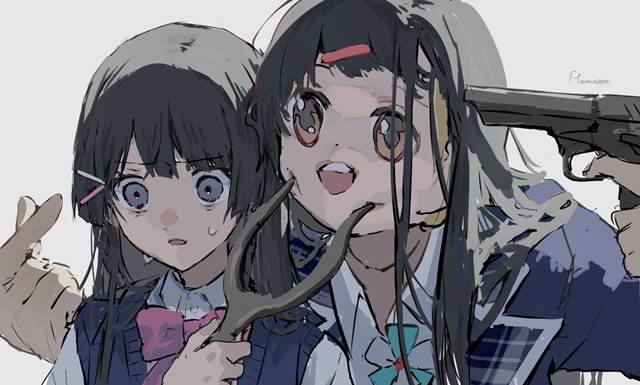 每一张神仙颜值_P站画师めめっぽ作品分享