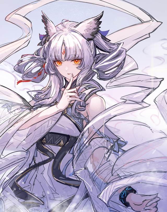 Ptilopsis, Arknights, created by the original author, Ptilopsis (Arknights)