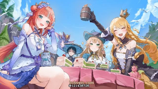 一张娜维娅,放浪者,genshinimpact,原神,绮良良,妮露绘画图片