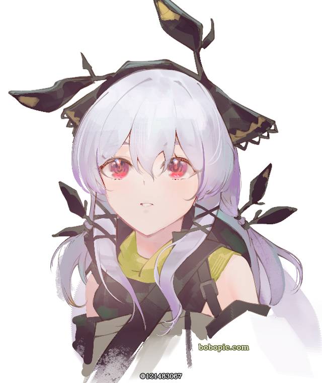 一张温蒂,小女孩,明日方舟绘画图片