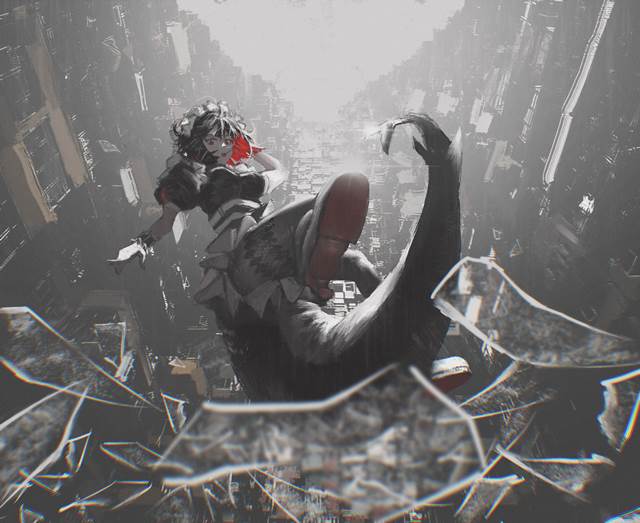 这冷淡风格的画风爱了_P站画师shiej007作品分享