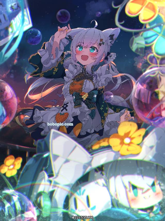 白上吹雪, 白上吹雪同人, Hololive, 虚拟主播, 女孩子, 卧槽好厉害, Virtual YouTuber 1000+ bookmarks