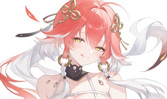 有那个味儿了_P站画师pomu作品分享