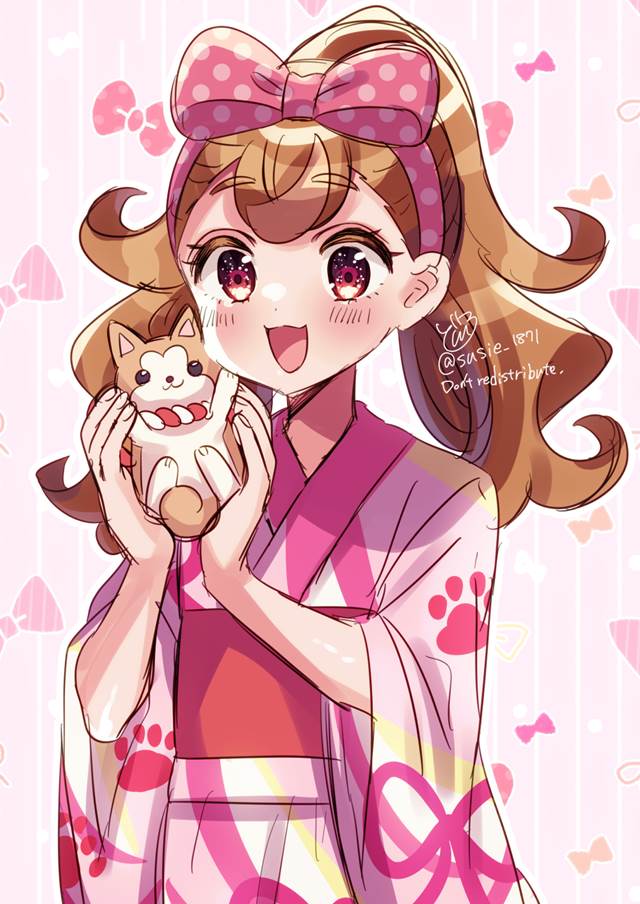 Wonderful光之美少女！, 光之美少女, 犬饲小麦, yukata