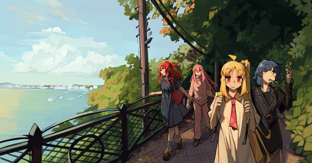 Bocchi the Rock!, 孤独摇滚！, Nijika Ijichi, 山田凉, Ikuyo Kita, 插画