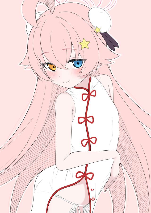 碧蓝档案, Takanashi Hoshino, 女孩子, 旗袍