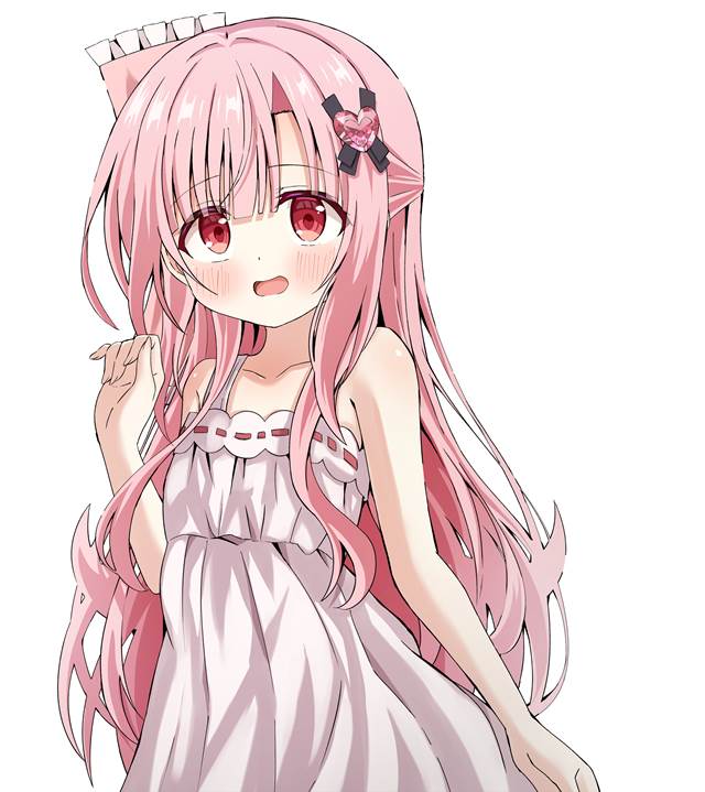 萝莉, 原创, 白色连衣裙, camisole dress