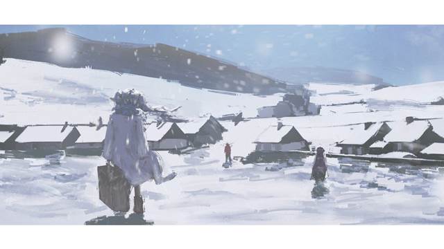 这冷淡风格的画风爱了_P站画师shiej007作品分享