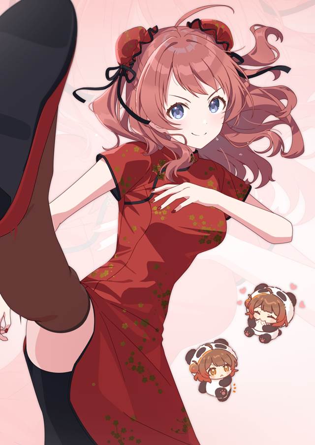 Gakuen IDOLM@STER, Saki Hanami, 旗袍