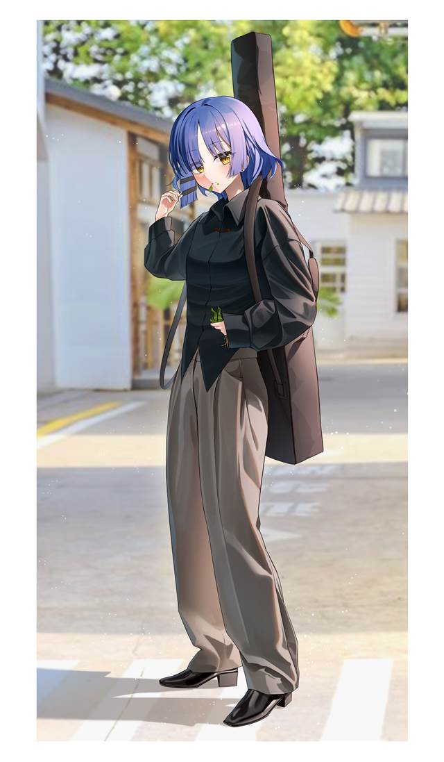 山田凉, 山田凉（孤独摇滚！）, handsome girl
