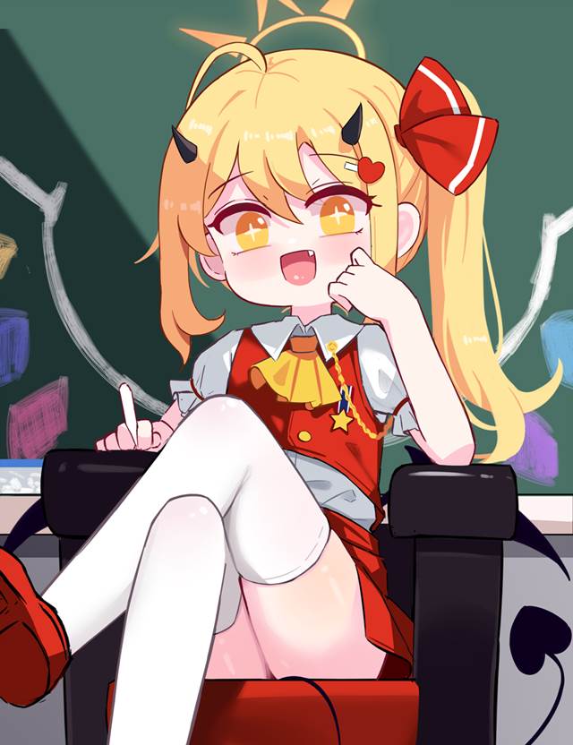 萝莉, 东方, Tanga Ibuki, 碧蓝档案, 大腿, 交换服装
