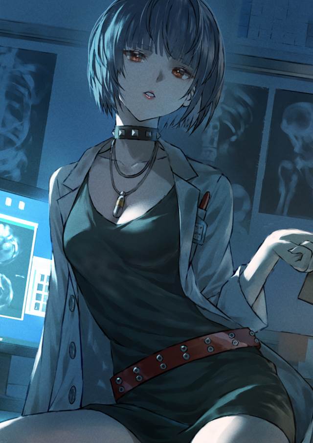女神异闻录5, 武见妙, Persona 1000+ bookmarks, 短发, female doctor