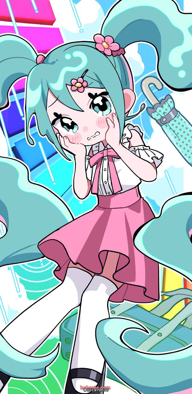 一张初音未来绘画图片