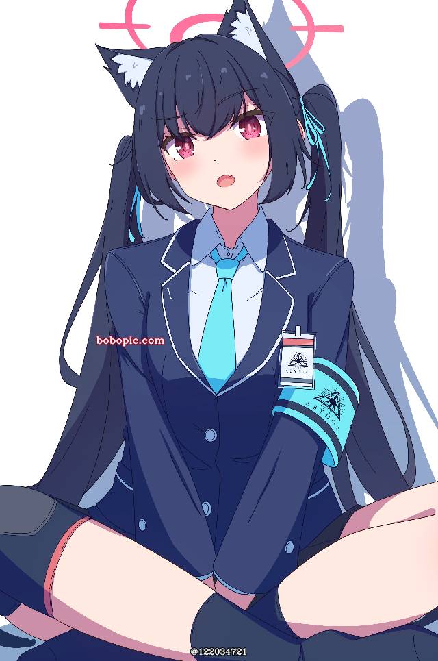 一张黑见芹香,蔚蓝档案绘画图片