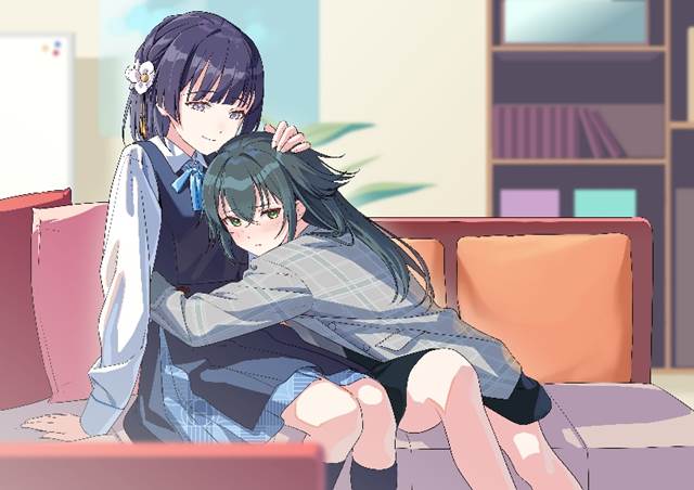 Gakuen IDOLM@STER, yuri, Temari Tsukimura, Misuzu Hataya, uniform, 偶像大师100收藏