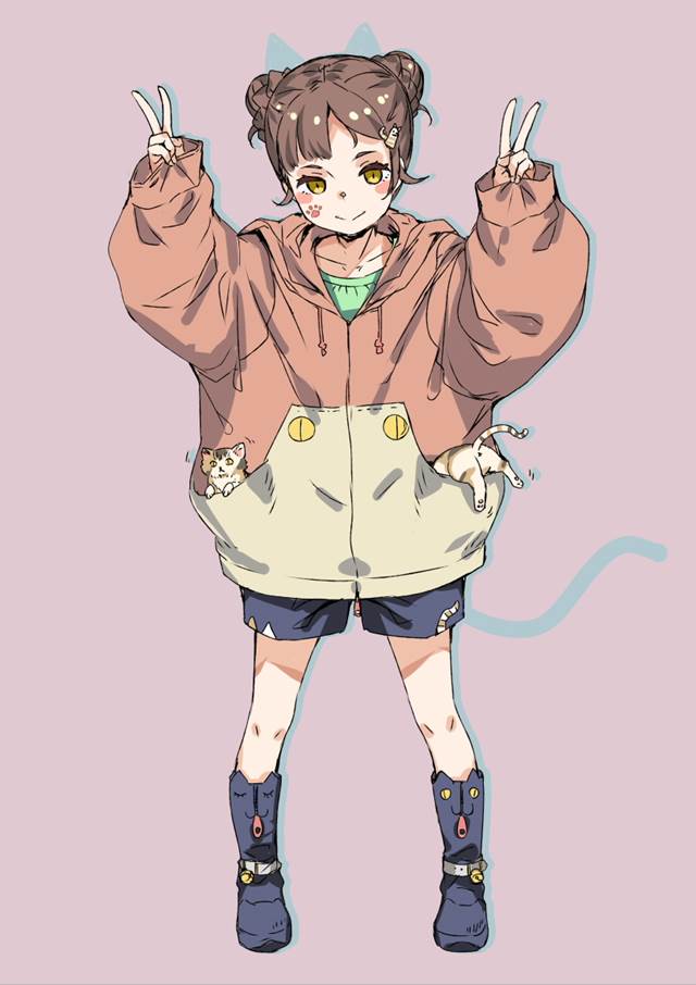 女孩子, 原创, cat