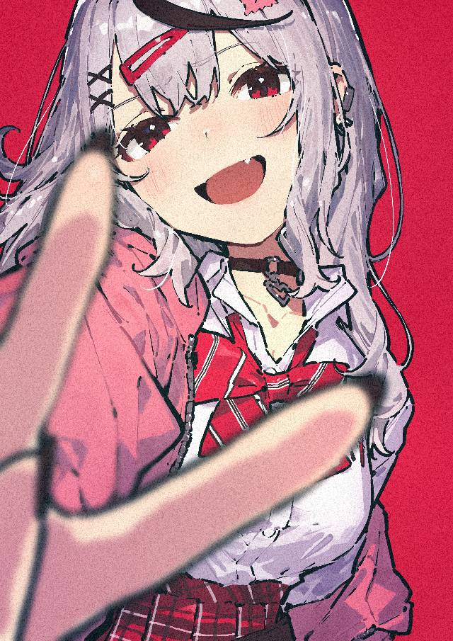 一张沙花叉库洛艾,Hololive绘画图片