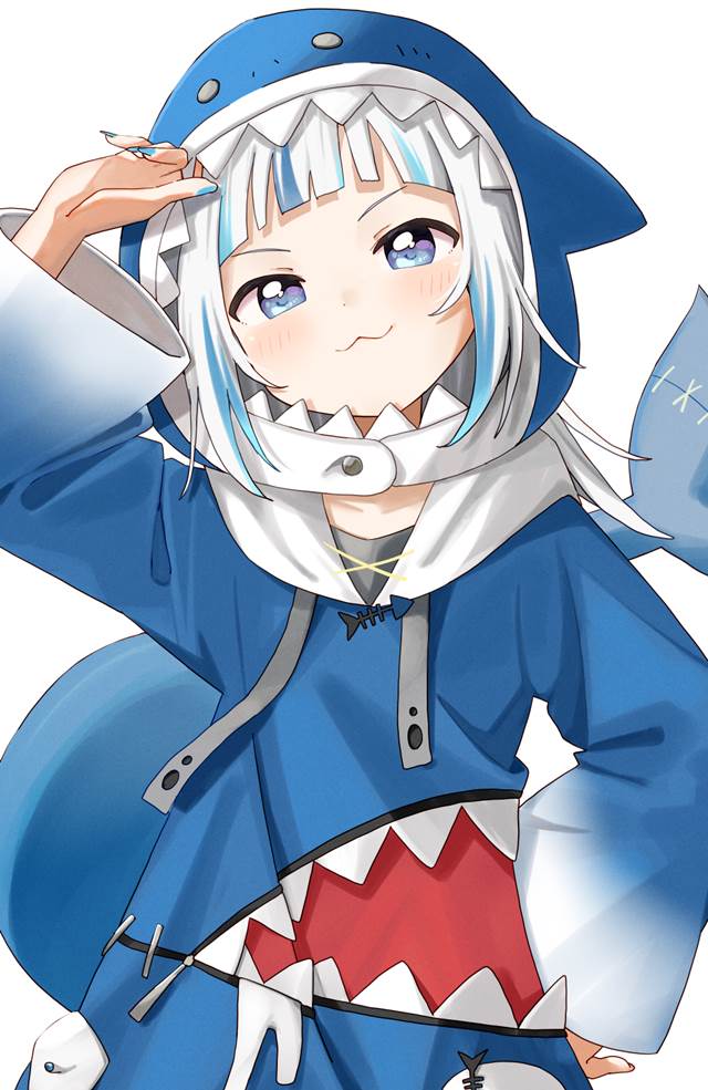 噶呜·古拉, Hololive 英语, Hololive, Gawr Gura, Virtual Youtuber 100+ bookmarks